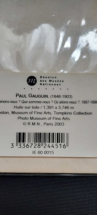 Paul Gauguin foto quadro para emoldurar