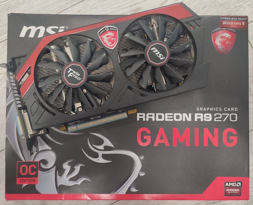 Відеокарта MSI Radeon R9 270X GAMING 2G: 2 100 грн. - Комплектуючі та ...
