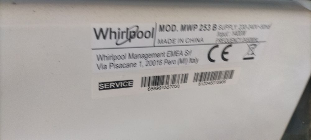 Microondas Whirlpool Cook 25