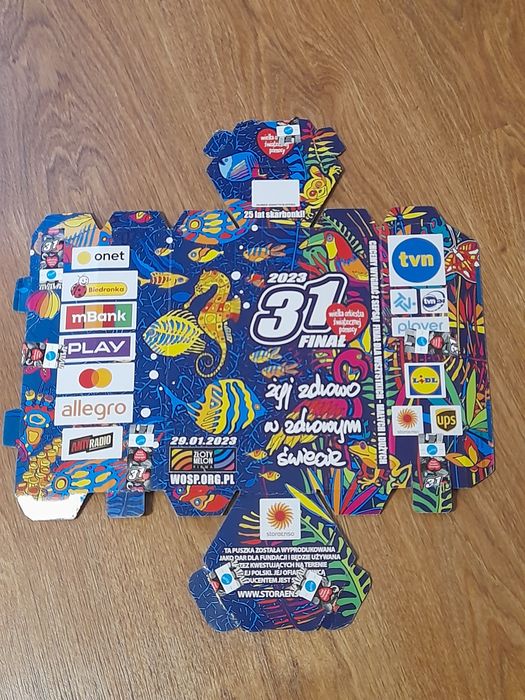 Puszka duża WOŚP 31 Finał