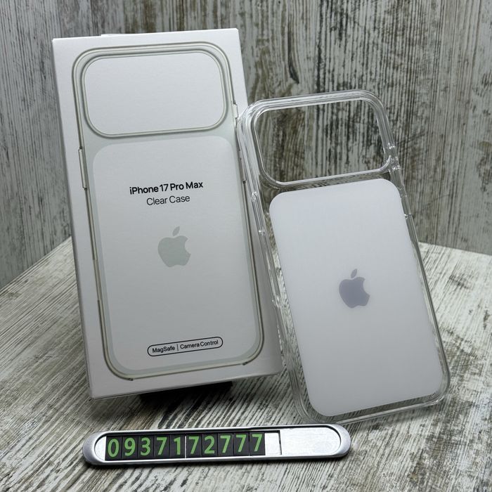 ‼️ Чохол Clear Case MagSafe на iPhone 17 Pro Max/iPhone 17 Pro/ 17 Air/ 17. Не жовтіє. Чехол