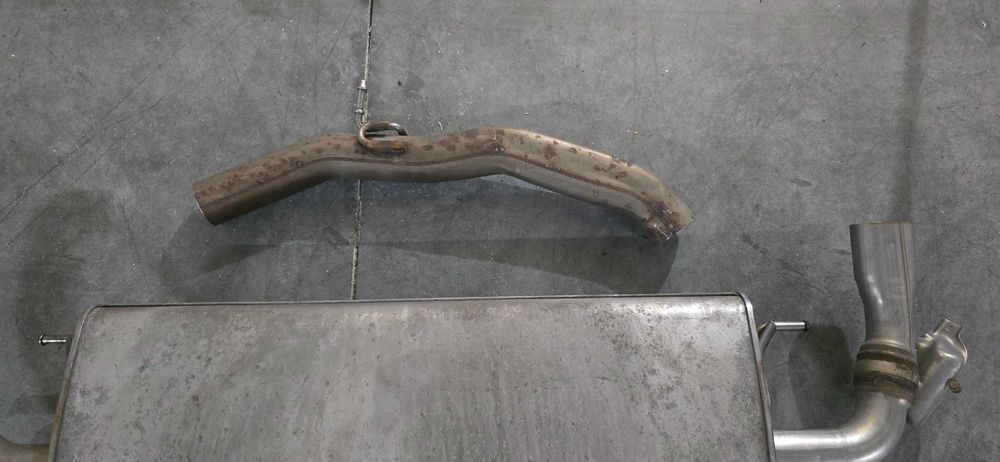 Linha de escape volvo v60