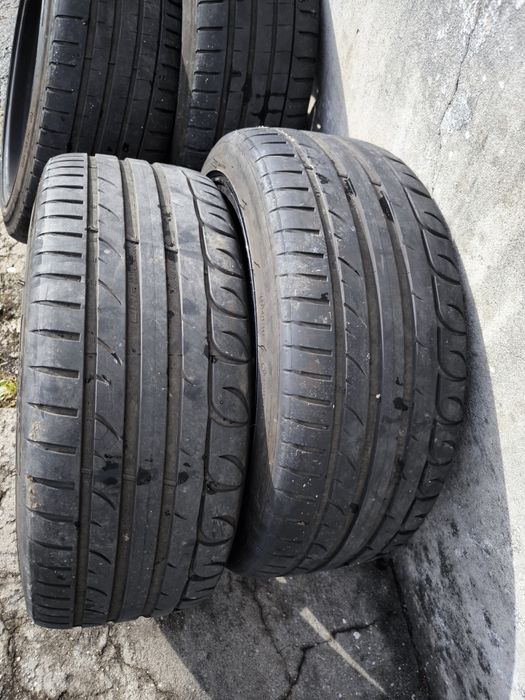 Jantes 18 bmw style 350M como novas com 4 pneus como novos 225/40