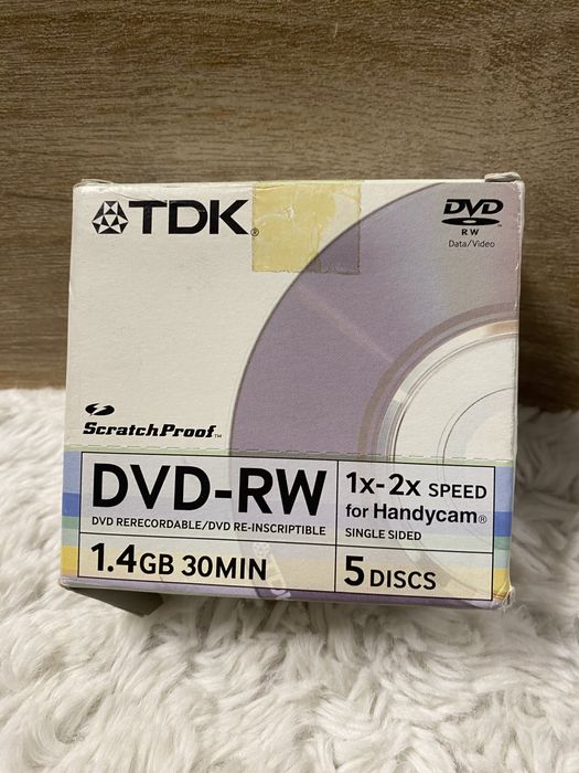 Zestaw płyt TDK DVD-RW