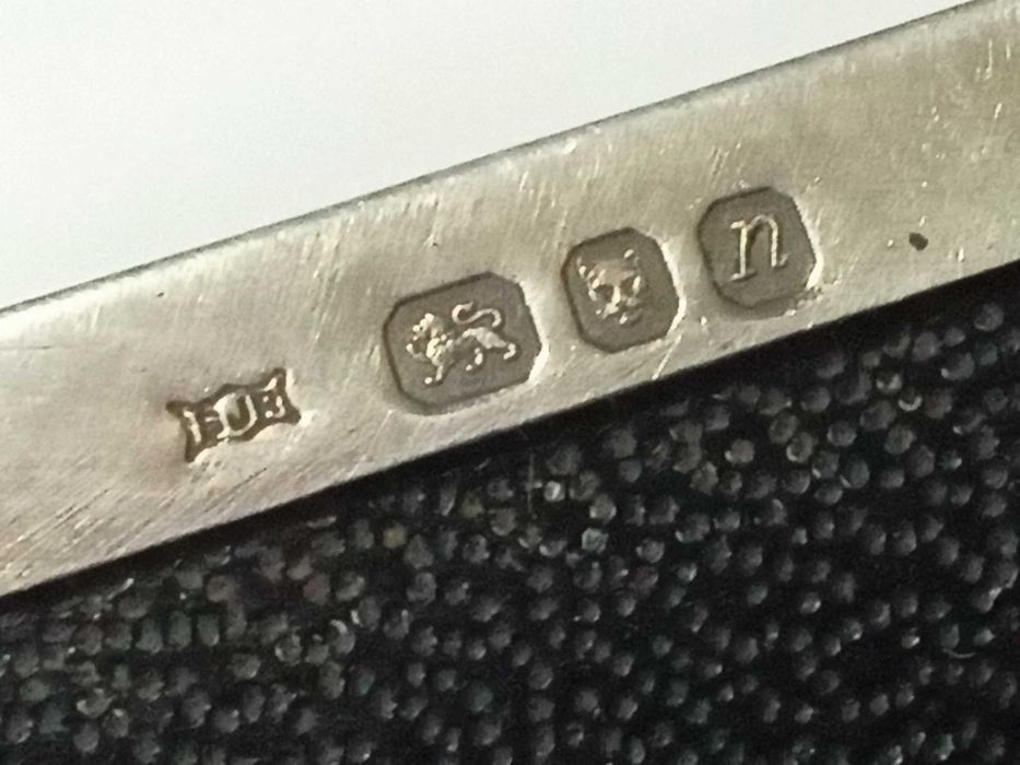 Срібна англійська шкатулка 925