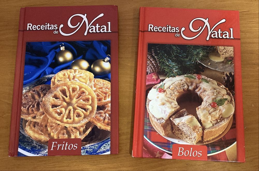 Livros “Receitas de Natal”