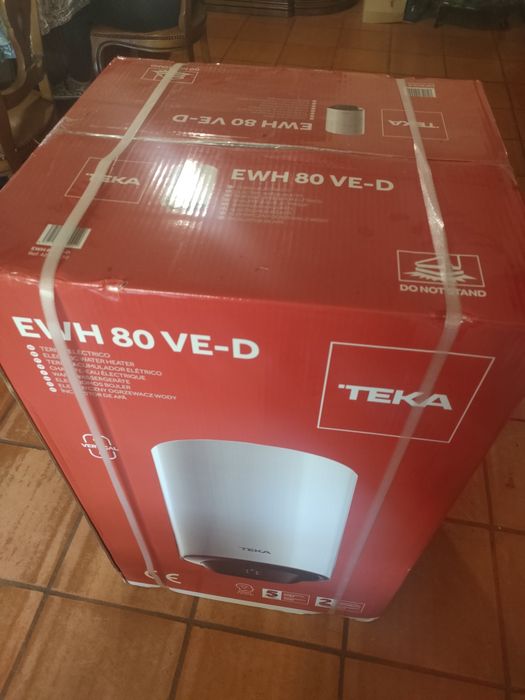 Termoacumulador instalação vertical, capacidade: 80 litros