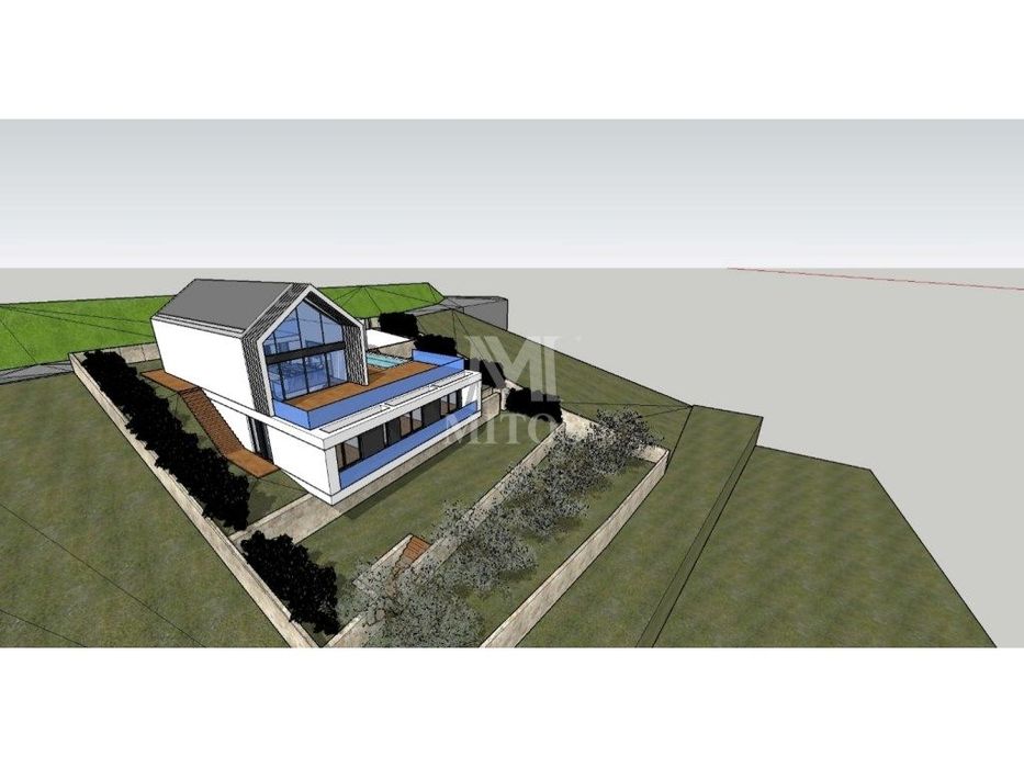 Plot of land with approved architectural project located in Orbacém - Ca...