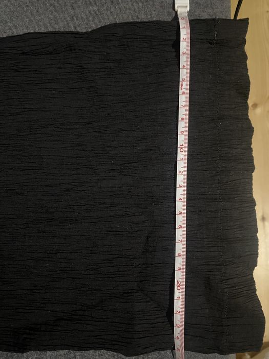 Spodnie lniane czarne