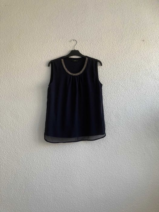 bluzka w kolorze granatu ONLY roz. 40