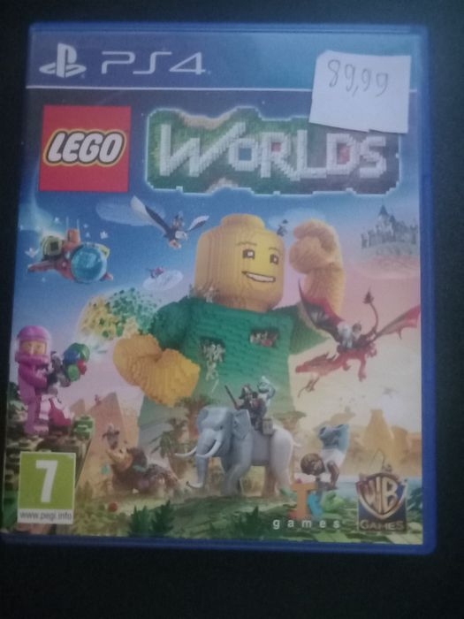 Lego worlds PS4 lekko używane
