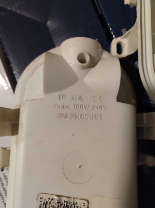 Oprawa kanałowa z siatką owal Lena Lighting E27 100W/230V