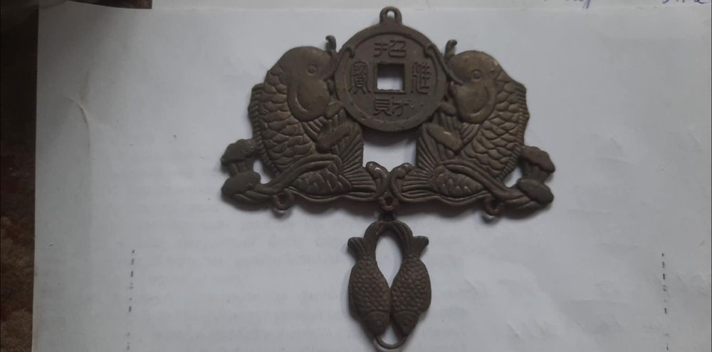 Chiński talizman szczęścia związany z Feng Shui chiński amulet chiński