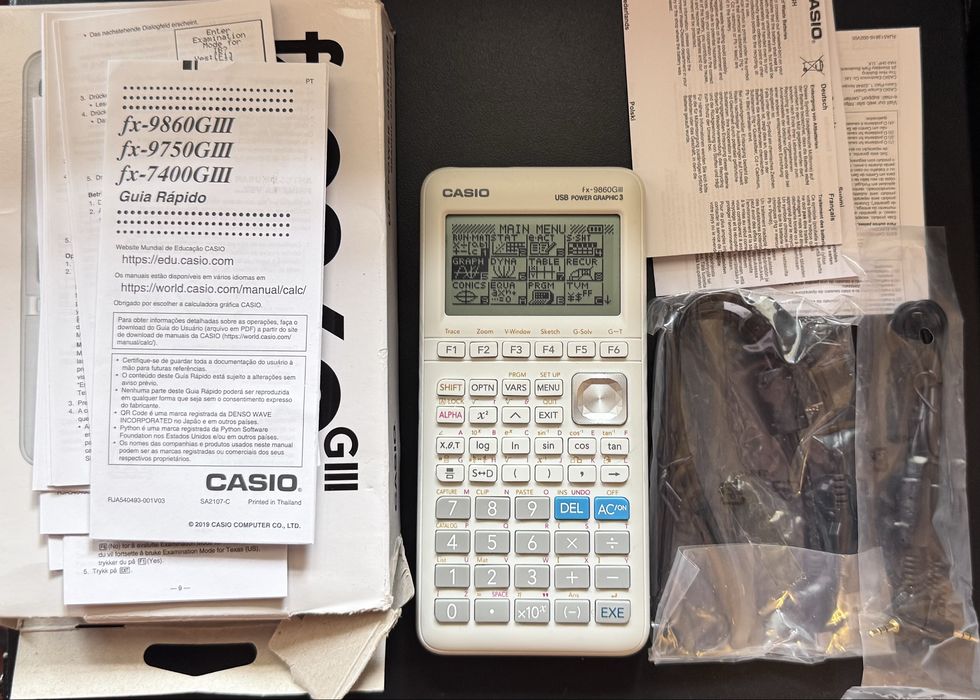 calculadora casio fx-9860GIII