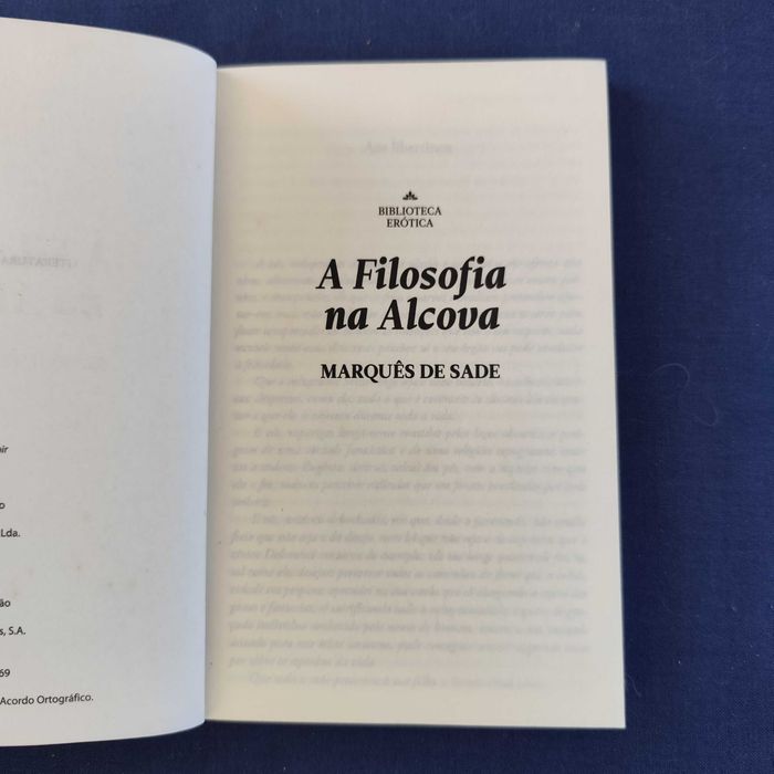 Marquês de Sade - A Filosofia na Alcova