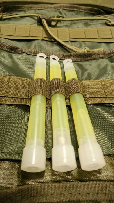 3 szt. zielony lightstick / chemiczne oświetlenie awaryjne