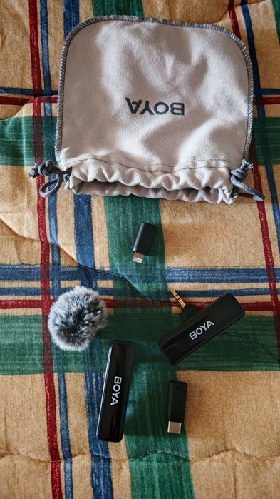 BOYA Boyalink Microfone 2 A1 - câmeras e smartphones
