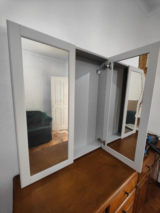 Entrego e instalo armário de casa de banho IKEA novo