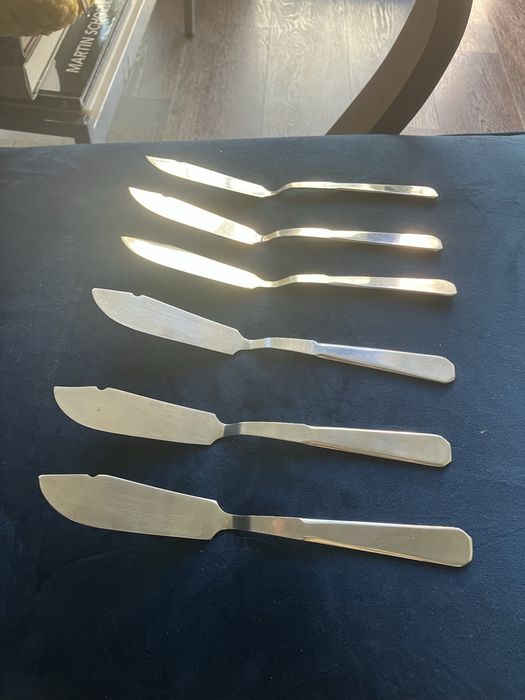 Talheres peixe - 6 facas