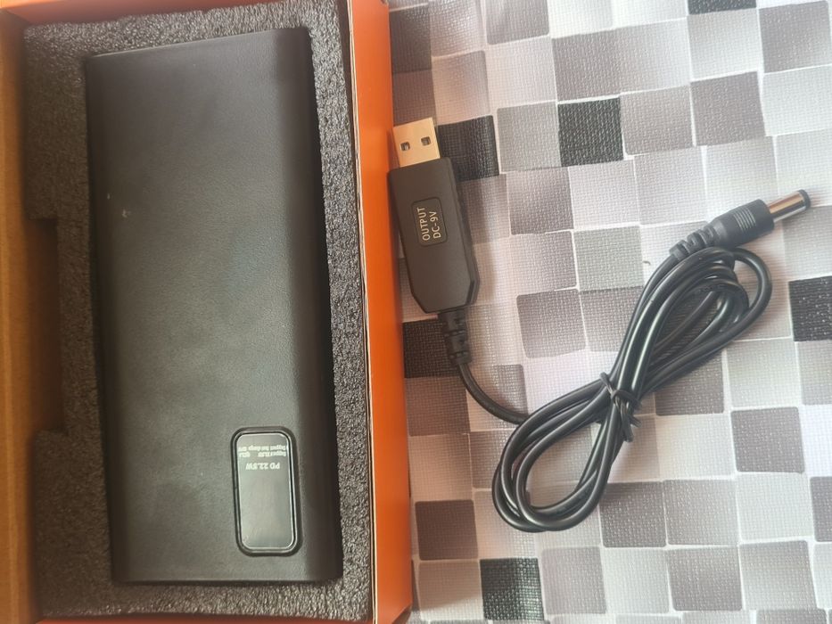 Павербанк +кабель