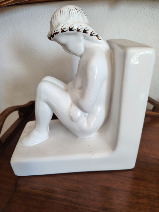 Encosto para Livros em Porcelana