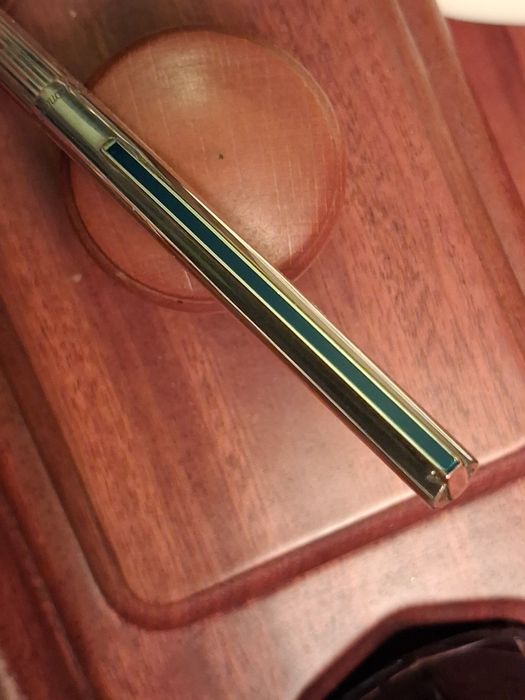 Caneta esferográfica S.T. Dupont prata 925