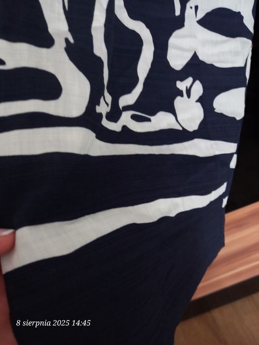Piękny letni włoski komplet koszula i spodnie L/XL
