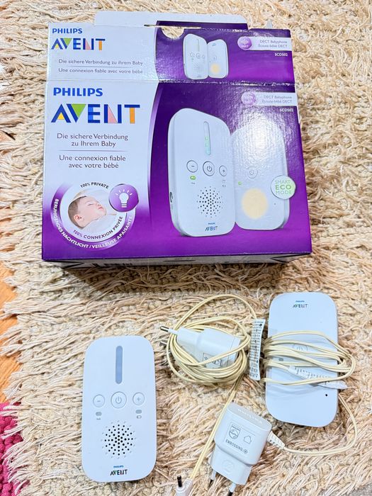 Intercomunicador para bebe philips avent scd502