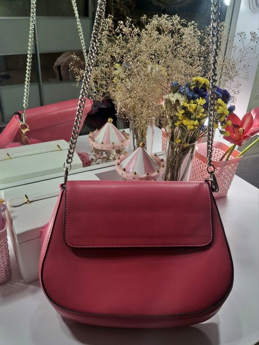 Сумочка сумка рожева розовая фуксия