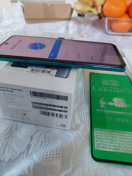 Telefon nie samsung iphone Xiaomi Redmi note 9 Pro  6 gb ram 64 gb rom