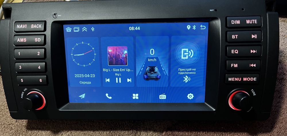 Android 14 BMW E53 E39 E38 Під Оригінал IPS GPS Wifi BT USB Магнітола