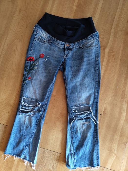 Jeansy ciążowe nowe