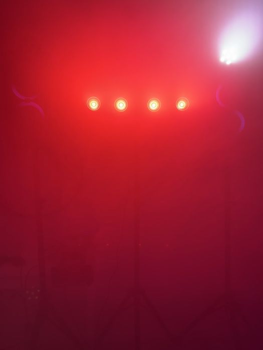 2x Stroboskop bateryjny biały beamZ PLP12 Party Par 6x1W