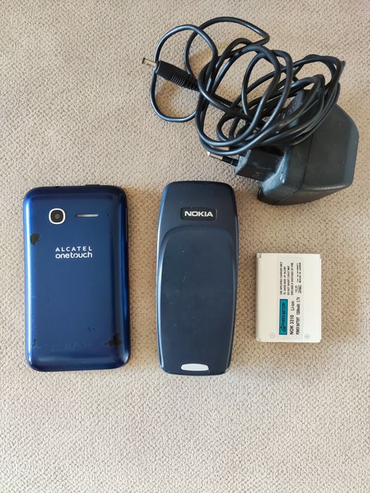 Telemóveis Nokia e Alcatel para peças