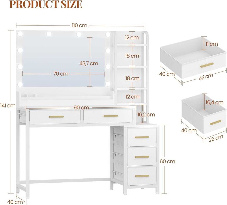 Toucador Branco NOVO