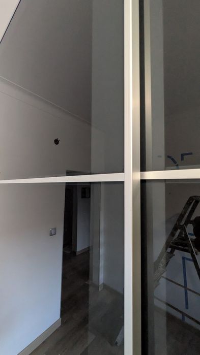 Portas PAX IKEA espelhado negro
