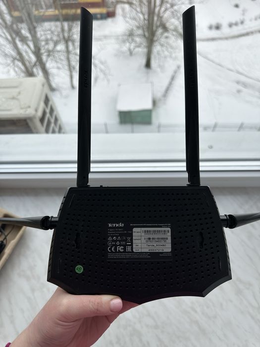Роутер Wi-Fi для інтернету TENDA, маршрутізатор
