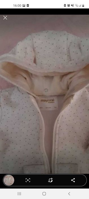 Casaco mayoral 4-6 meses