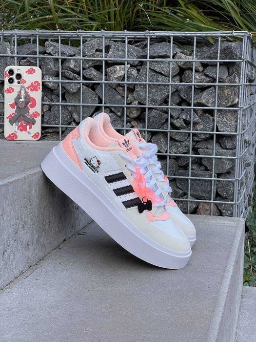 Жіночі Кросівки Adidas Forum Bonega x Hello Kitty Low Platform 36-40
