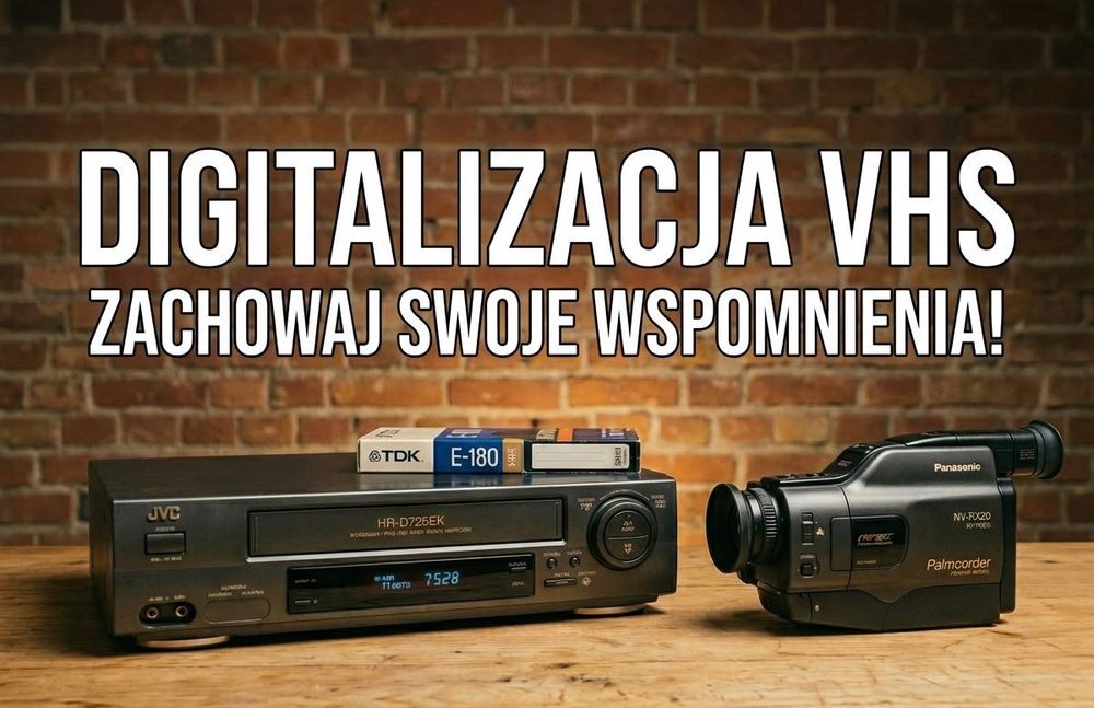 Montaż oraz Cyfryzacja kaset VHS