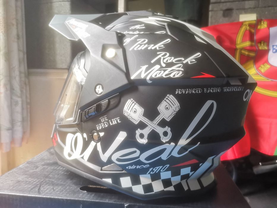 Capacete O'Neal Sierra tam. S para  Enduro, Motocross, Trailer como novo caixa e saco