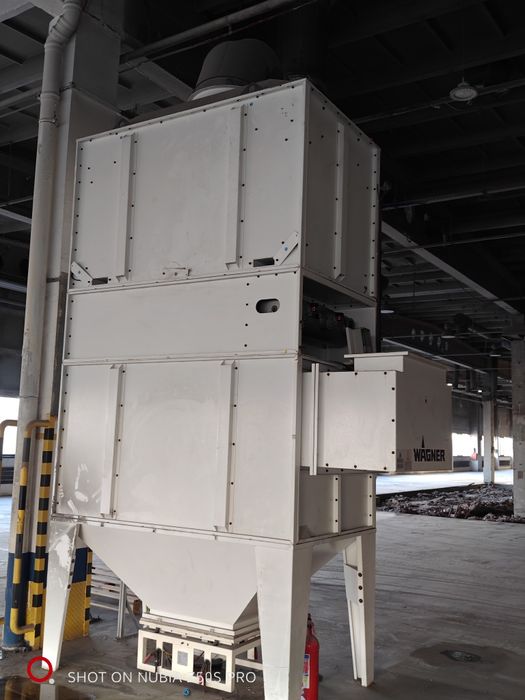 Odciąg pyłu, wyciąg dymu , wyciąg do malarni proszkowej Wagner