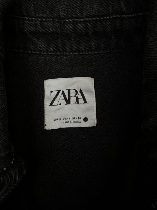 Джинсова сорочка zara