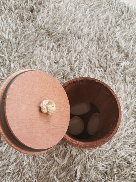 Drewniana beczka Old Spice