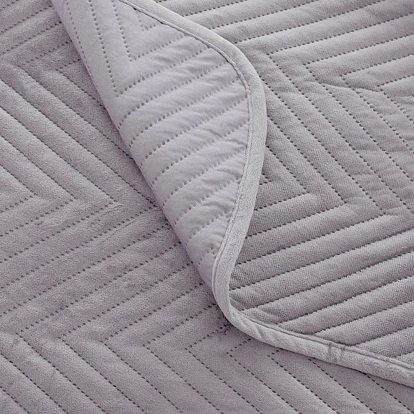 NARZUTA na łóżko kanapę 200x220 WELUROWA velvet pikowana kapa Caden SR