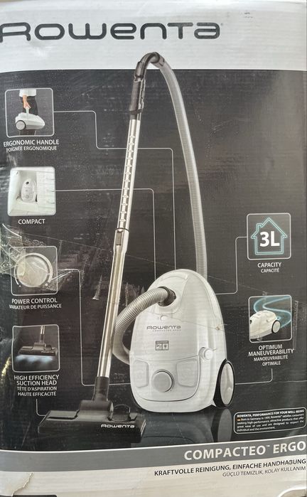 Продам новый пылесос  Rowenta  COMPACTEO ERGO;мешковой LIBERTON 4306;мешковой Vimar 1834B;колбовый HEINNER HVC-MC700WB;Робот-пылесосGRVC-T800 Grunhelm