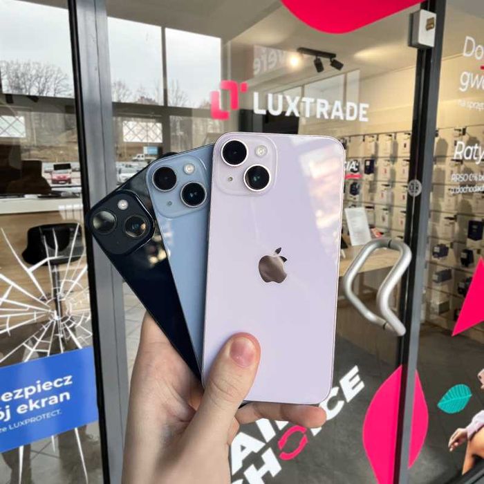 JAK NOWY | IPHONE 14 128GB | 2 lata gwarancji! | Różne kolory