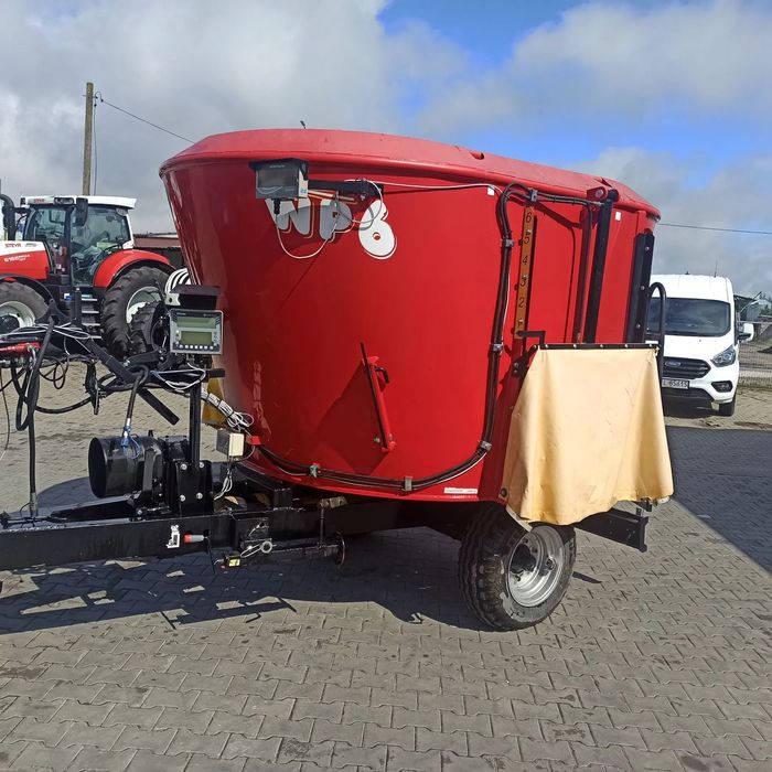 METALTECH WP6  Wóz Paszowy, Paszowóz, nie używany, nowy, waga pionowy, 6M