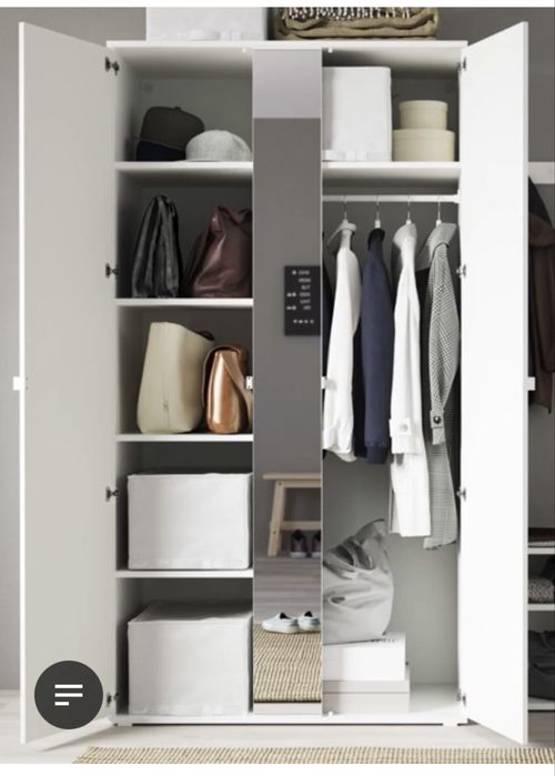 Roupeiro ikea em otimo estado como novo