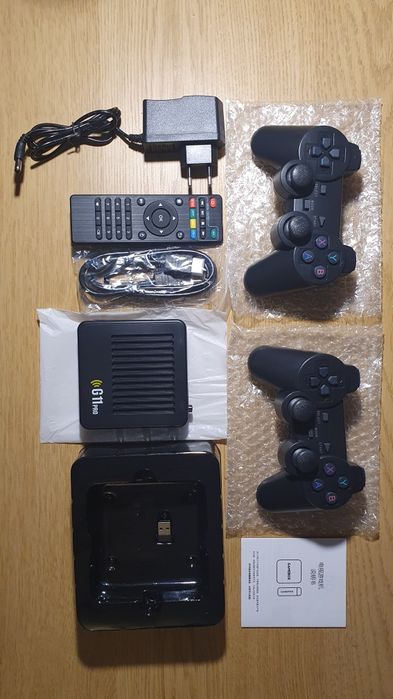 Game box G11 PRO 256 GB Amlogic S905X 2GB RAM Android Gamebox konsola retro 40 tys. gier PSP Amiga Atari Arcade Comodore